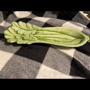 Vintage Celery appetizer dish